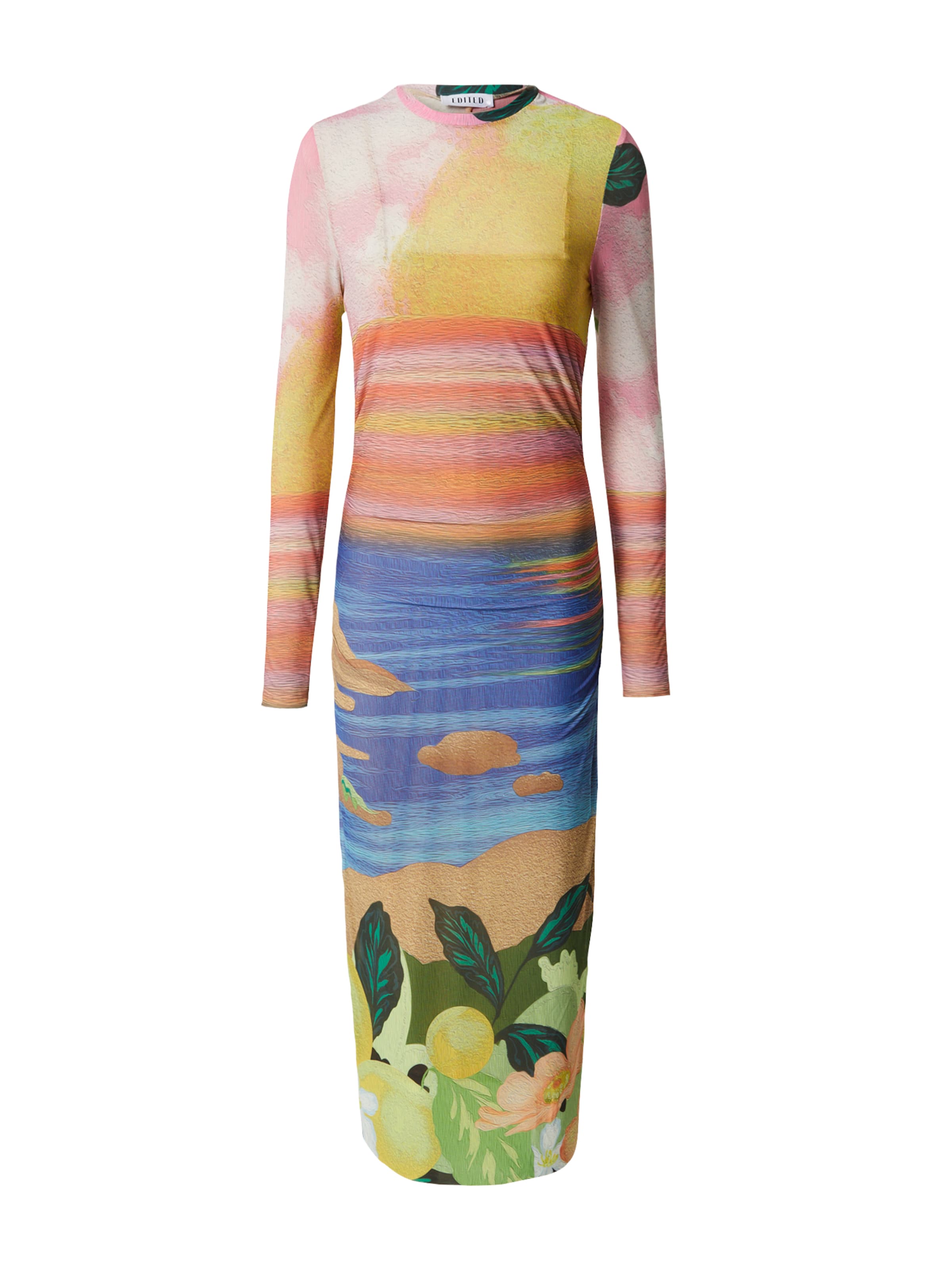 Abito 'Romia' EDITED di colore giallo, Visualizzazione prodotti