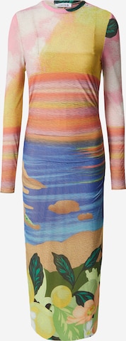 EDITED Šaty 'Romia' - zmiešané farby: predná strana