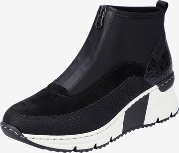 Rieker Ankle Boots 'N6352' in Black: front