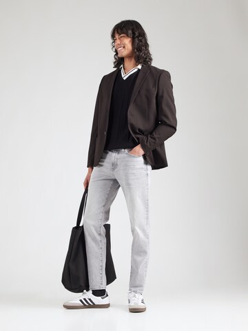 BOSS Конический (Tapered) Джинсы 'RE.MAINE' в Серый