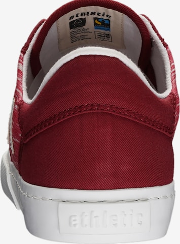 Ethletic Sneaker in Rot