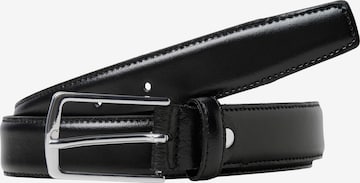 JACK & JONES Gürtel 'JACChristopher' in Schwarz: Vorderseite
