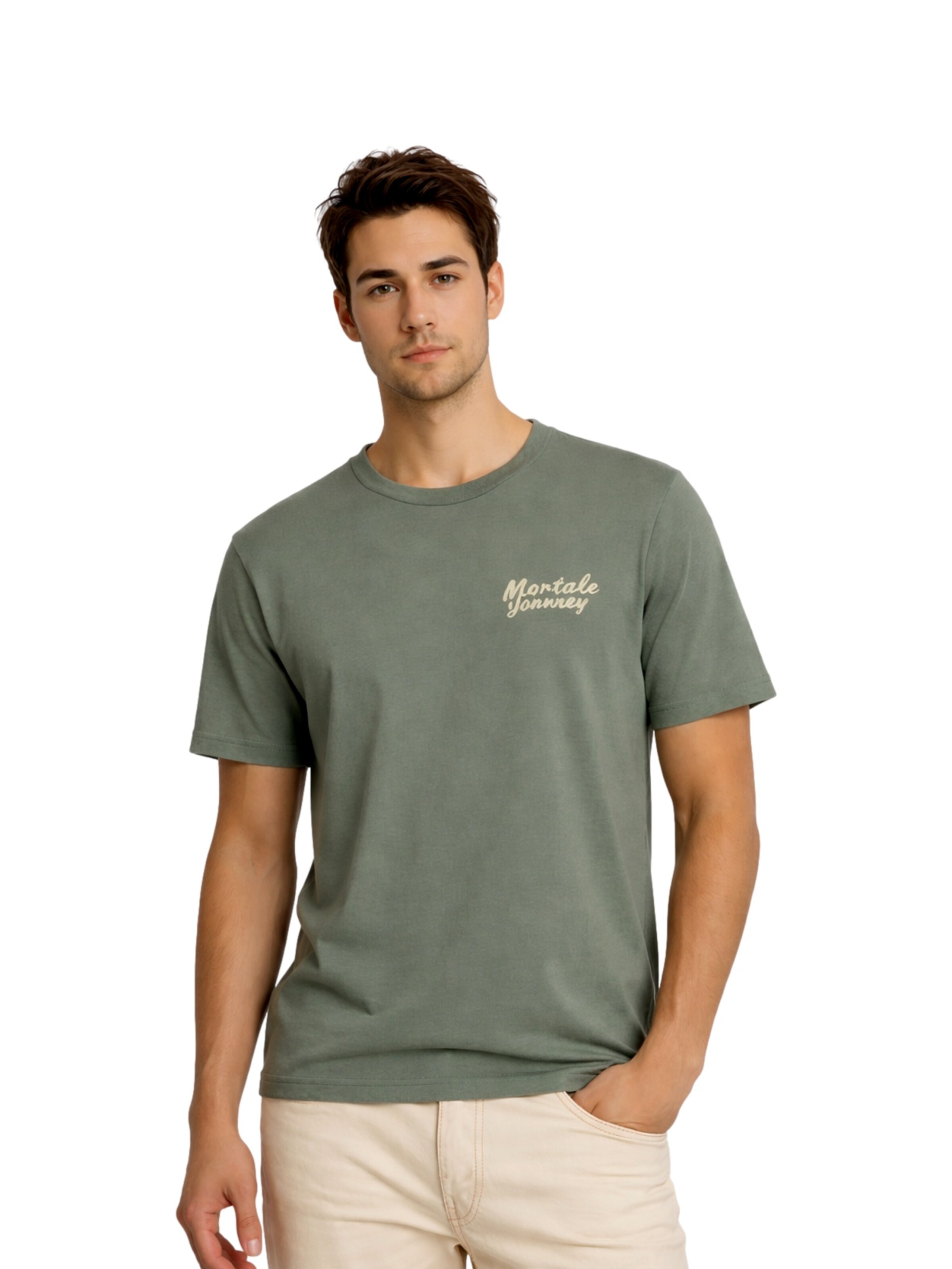 Only & Sons Shirt 'Fall' in Grijs: voorkant