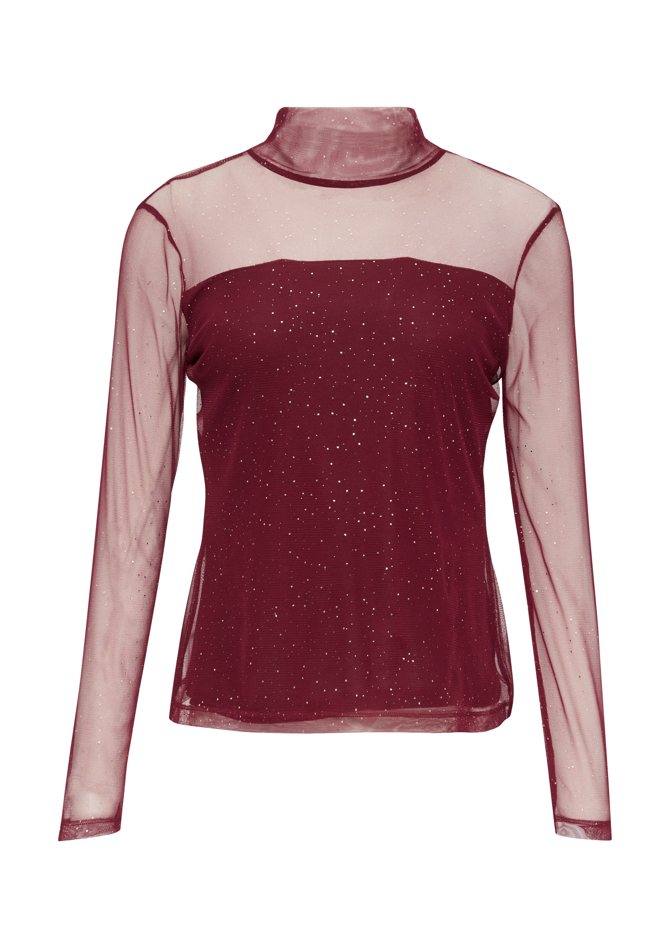 COMMA Shirt in Rot: Vorderseite