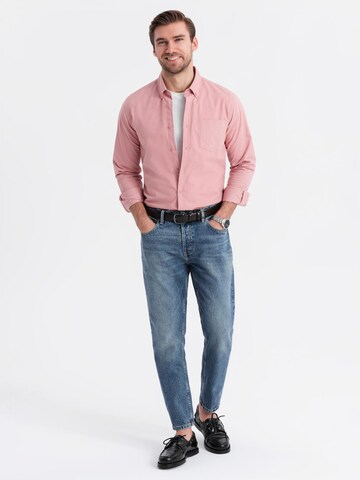 Ombre Regular fit Button Up Shirt in Pink