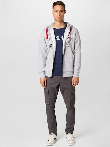 JACK & JONES Bluza rozpinana w kolorze szary