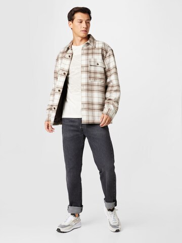 TOM TAILOR DENIM Overgangsjakke i hvid