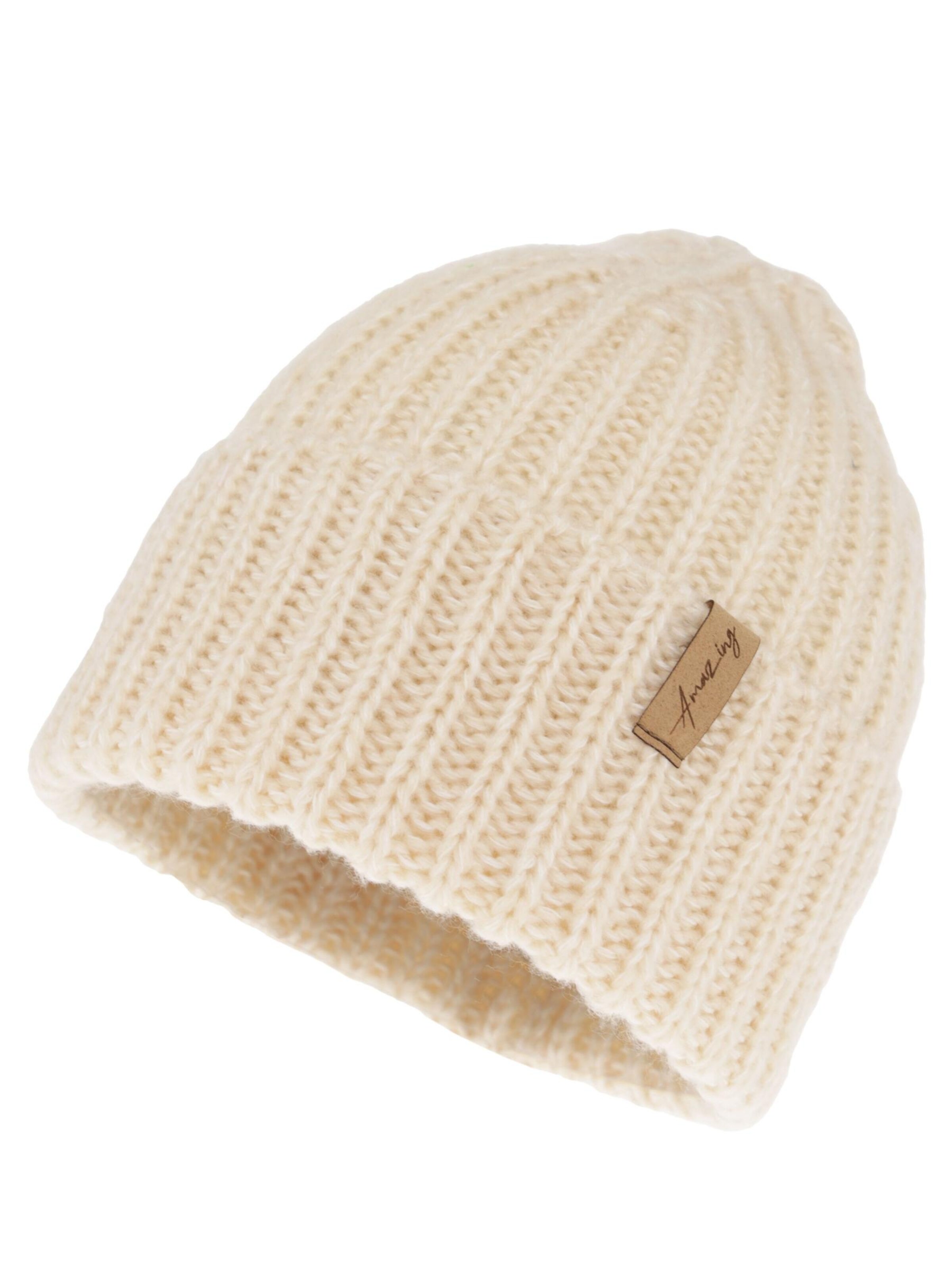 Maxte Mütze‌‌‌ in Beige