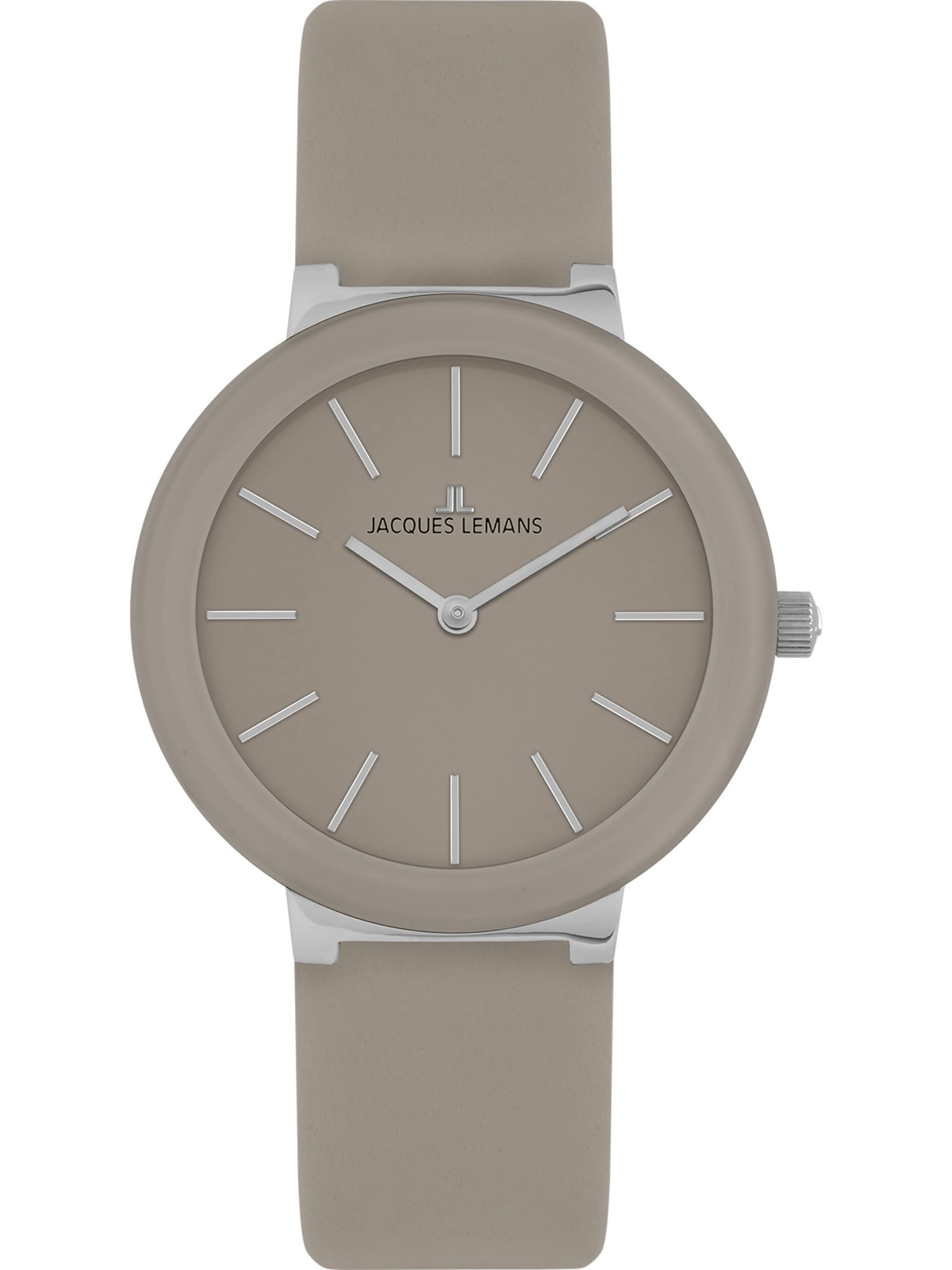 Jacques Lemans Uhr in Beige: Vorderseite