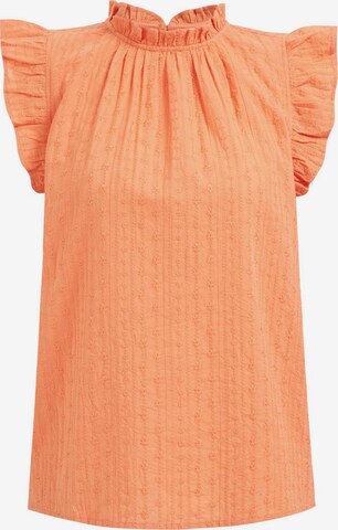 WE Fashion Bluse in Orange: predná strana