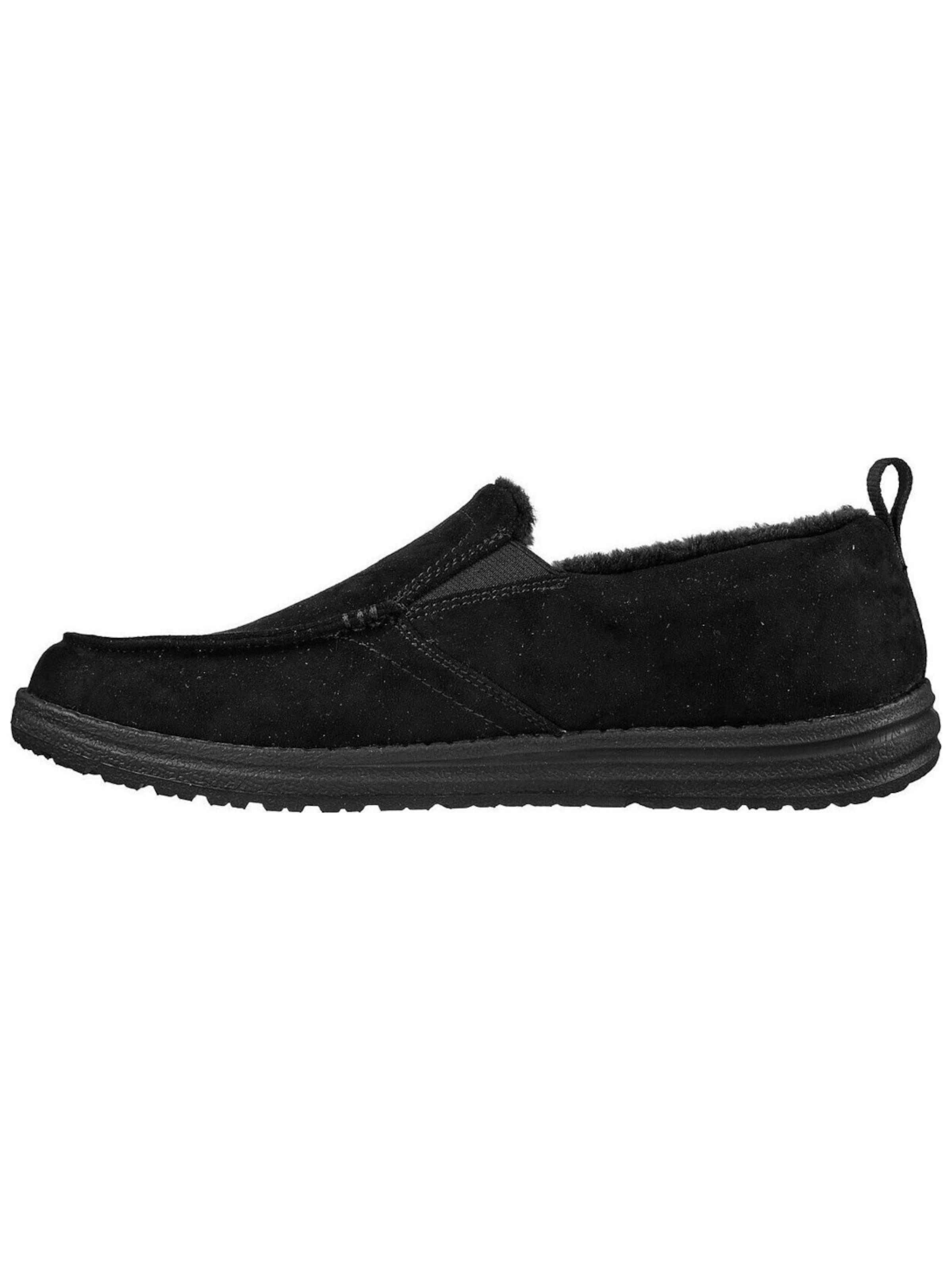SKECHERS Instappers 'Skechers Melson - Willmore' in Zwart