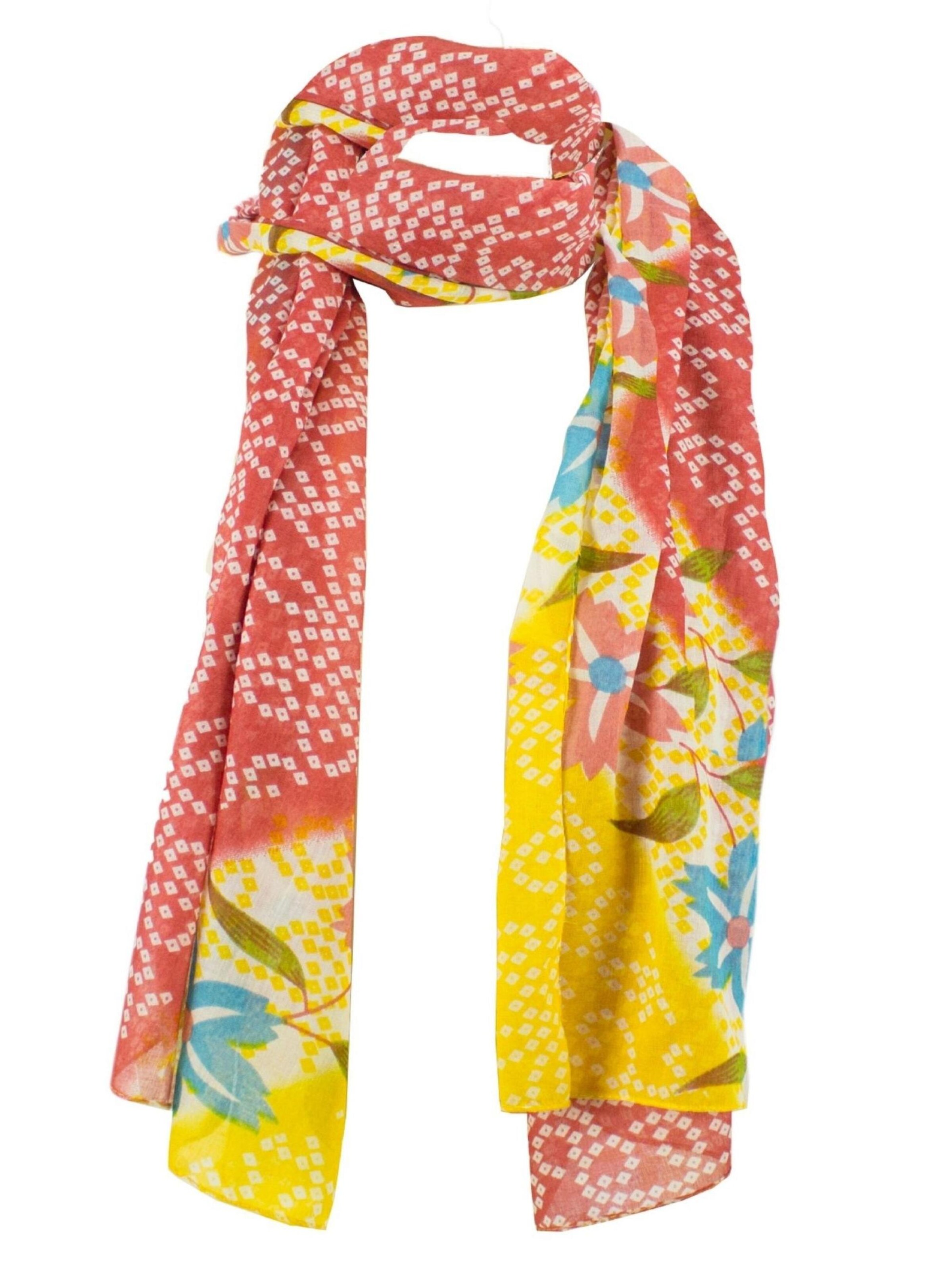 Sunsa Scarf 'Sunsa' in Red: front