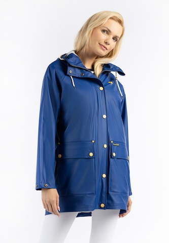 Schmuddelwedda Raincoat in Blue: front