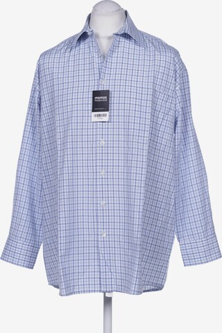 Via Cortesa Button Up Shirt in XL in Blue: front