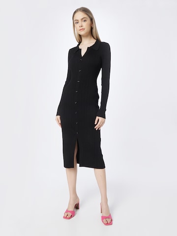 Neo Noir - Vestido de punto 'Harlow' en negro: frente