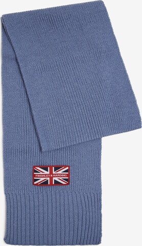 Finshley & Harding London Scarf ' ' in Blue: front