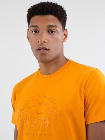 BIG STAR T-Shirt 'Obiset' in Orange