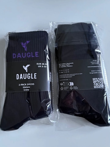 DAUGLE Sukat värissä musta