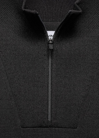 MANGO MAN Sweater 'Casperp' in Black