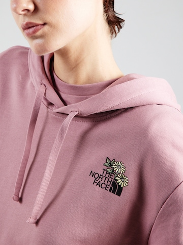 THE NORTH FACE Collegepaita 'FLOWER DOME' värissä vaaleanpunainen