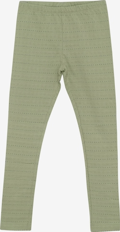 MINYMO Leggings in Green: front