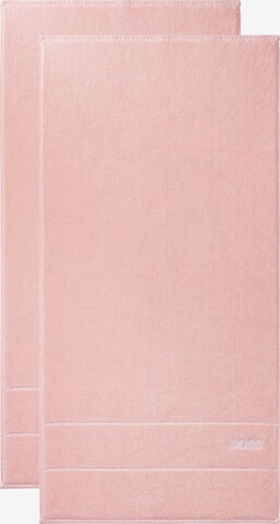 BOSS Handtücher 'PLAIN' in Pink: predná strana