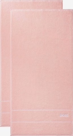 BOSS Home Handtücher 'PLAIN' in Pink: predná strana