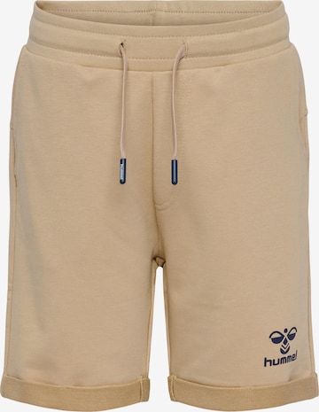 Hummel Regular Shorts in Beige: predná strana