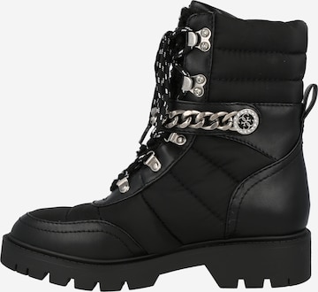 Bottines à lacets 'Rasida' GUESS en noir