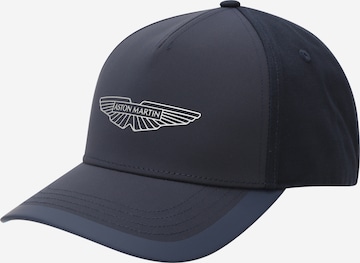 Hackett London - Gorra 'AMR RACING' en azul: frente