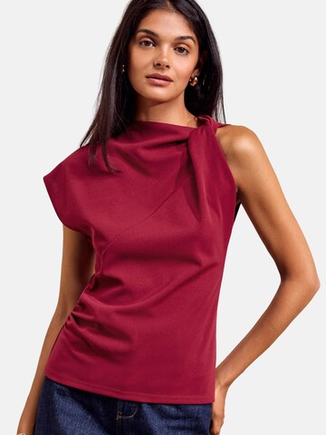 Camicia da donna di Friends Like These in lilla: frontale