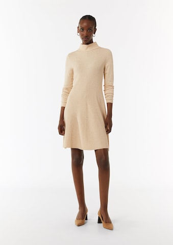 COMMA Kleid in Beige: Vorderseite