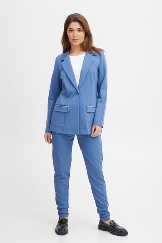 PULZ Jeans - Slimfit Pantalón 'Kira' en azul