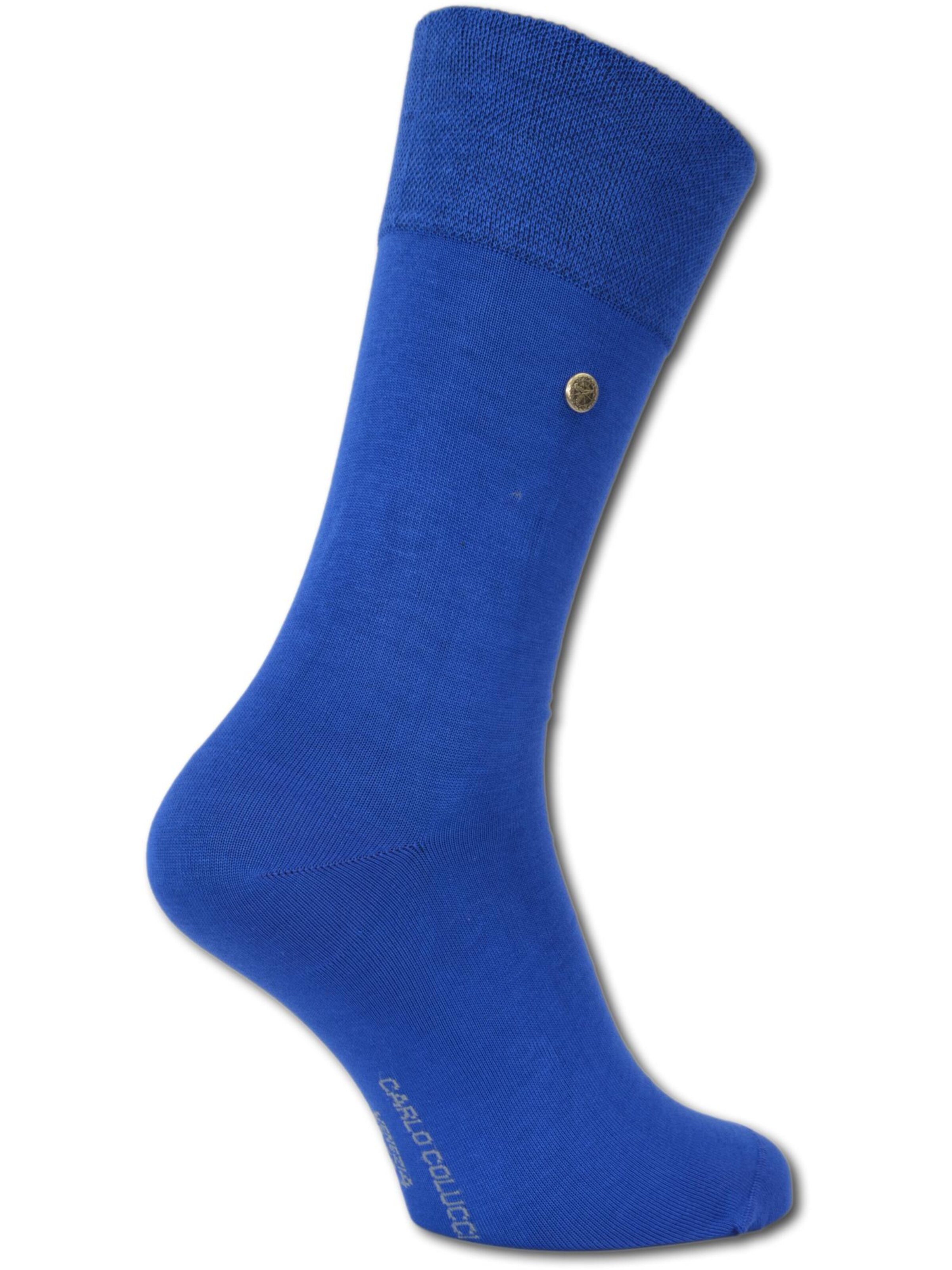 Carlo Colucci Socken 'Firenze' in Blau
