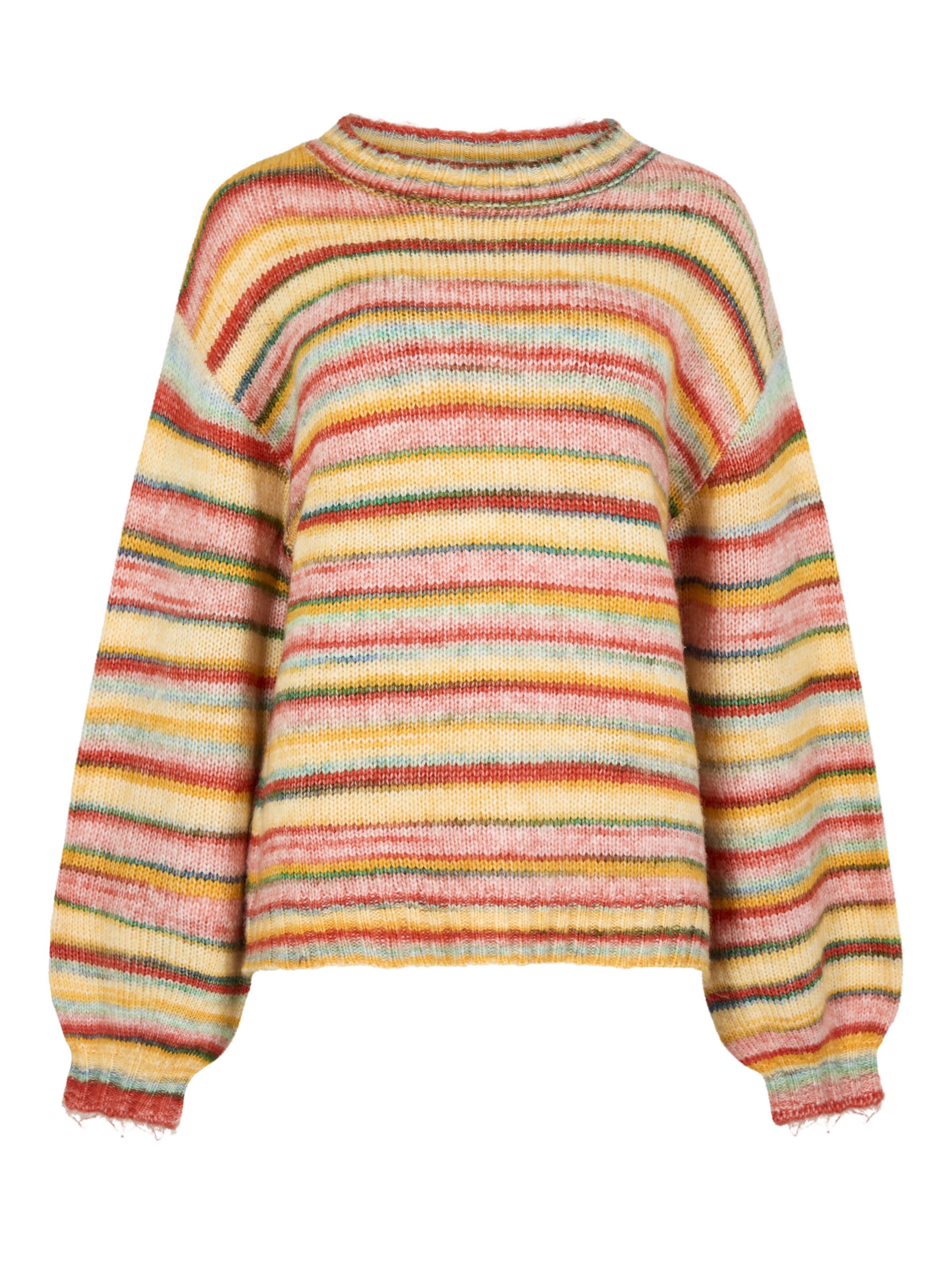 Apricot Pullover in Gelb: Vorderseite