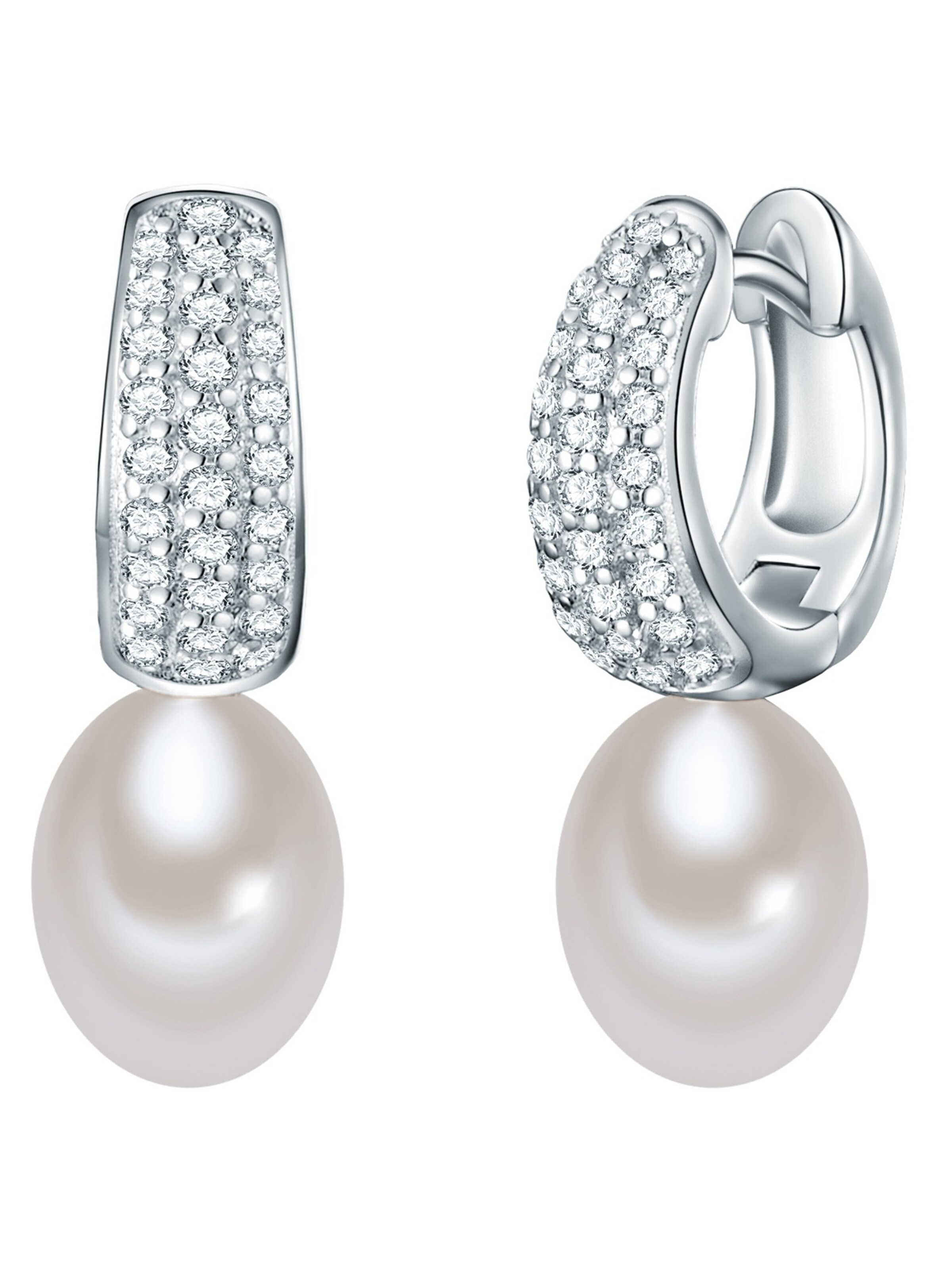 Orecchini di Lulu & Jane in argento: frontale