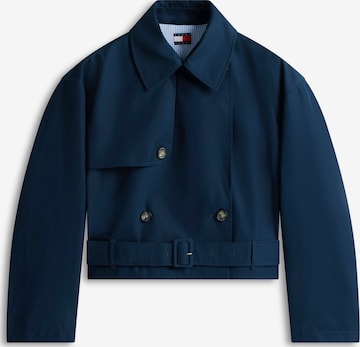 Tommy Jeans Prehoden plašč | modra barva: sprednja stran