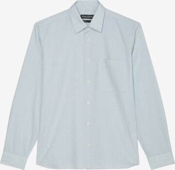 Marc O'Polo Button Up Shirt in Blue: front