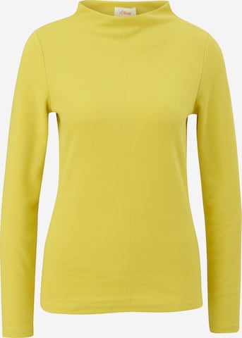 s.Oliver - Camisa em amarelo: frente