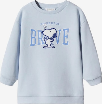 MANGO KIDS Sweatshirt 'Braveb' i blå: framsida