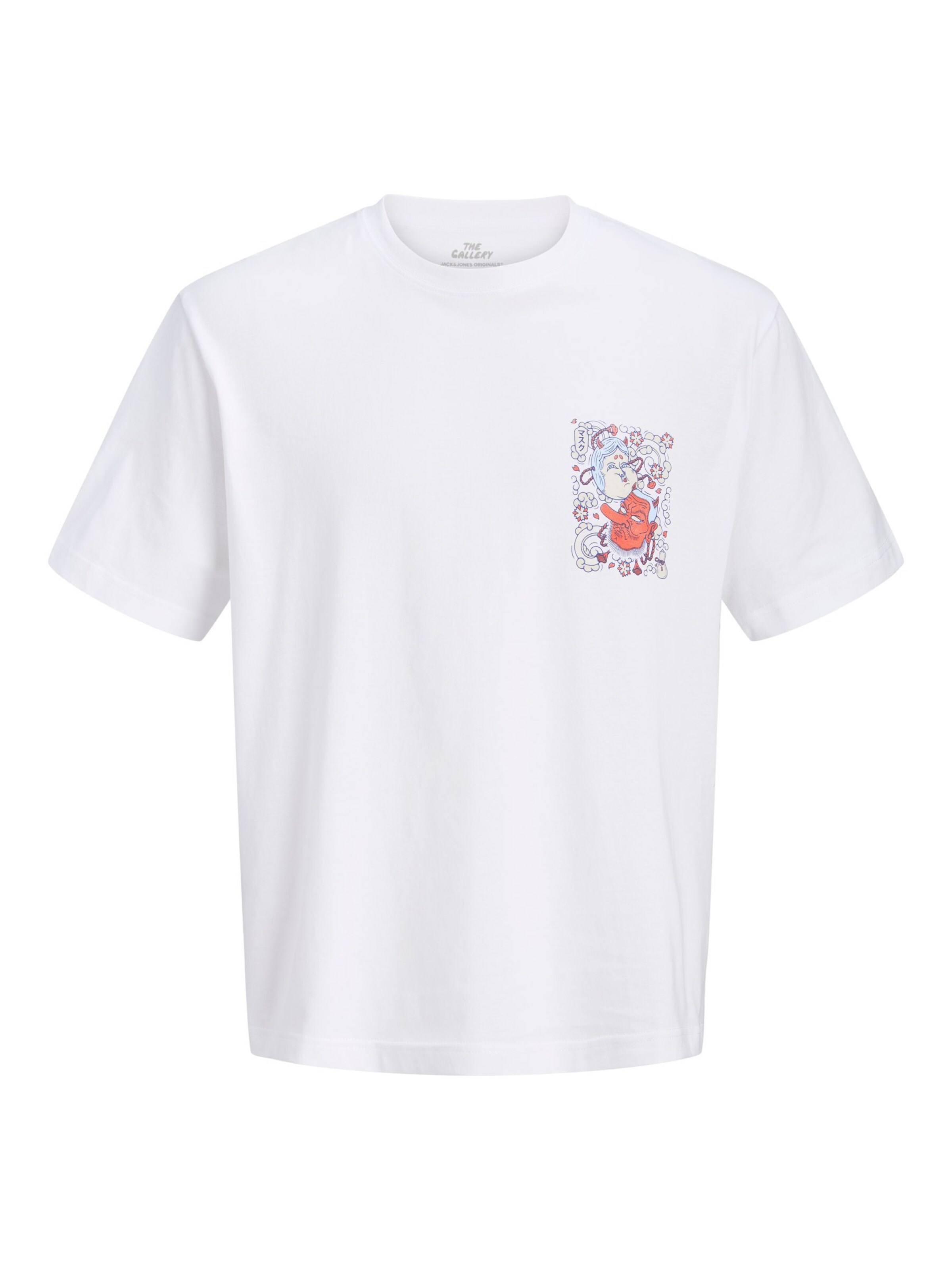 JACK & JONES Shirt in Wit: voorkant