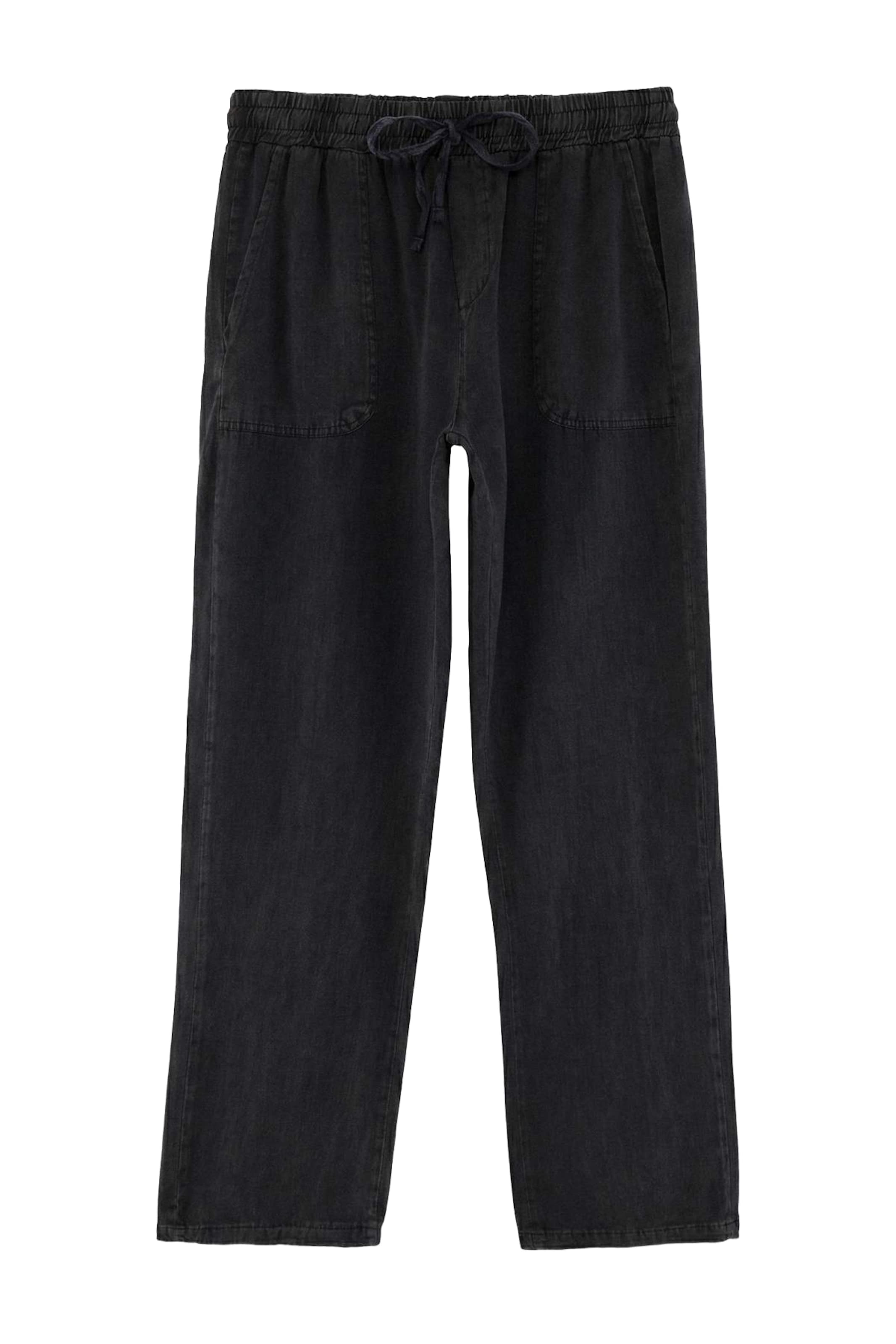 Trendyol Loose fit Trousers in Black: front