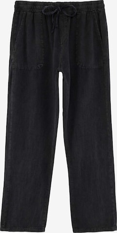 Trendyol - Loosefit Calças em preto: frente
