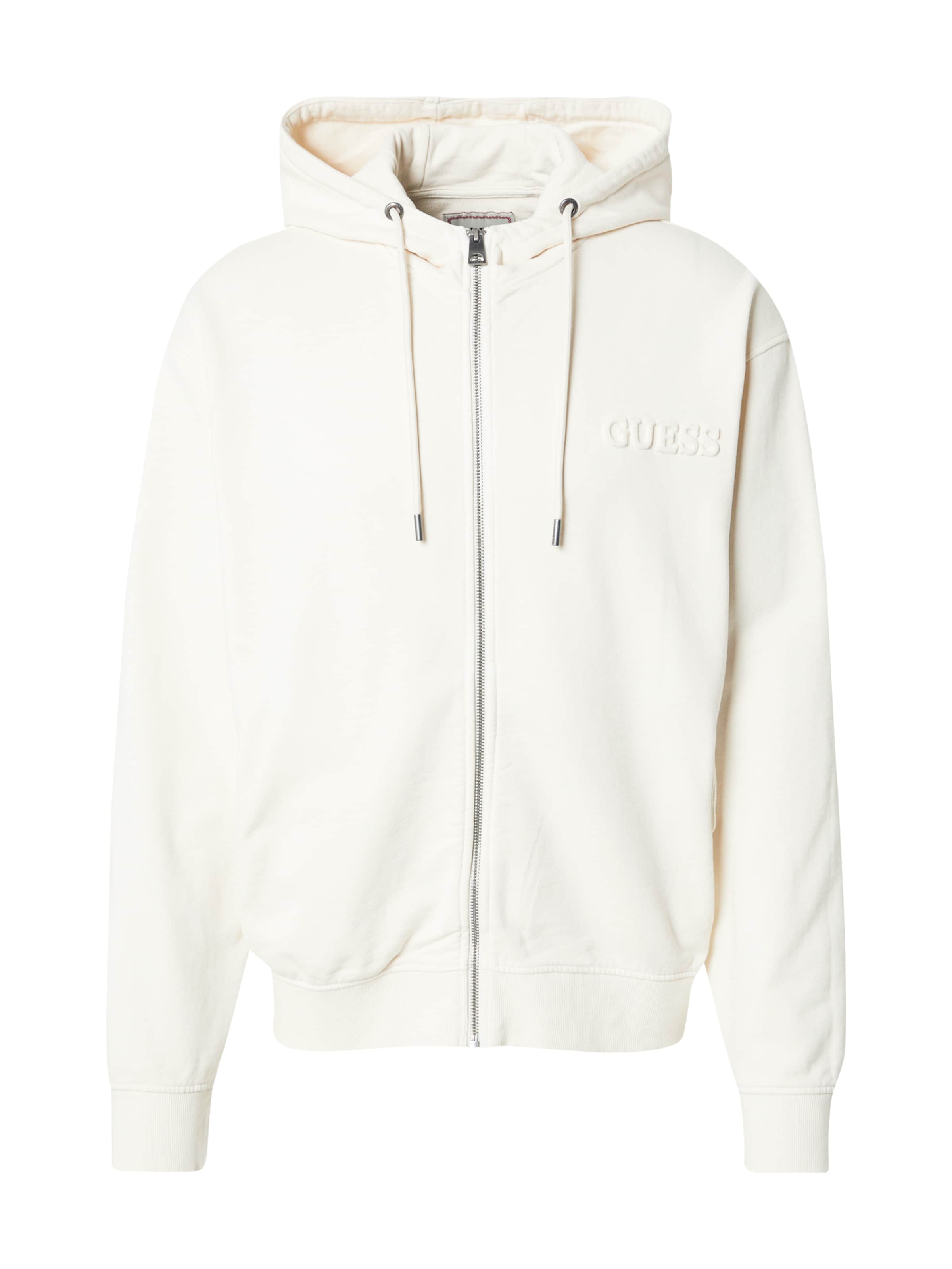 balta GUESS Džemperis 'DAVIS': priekis