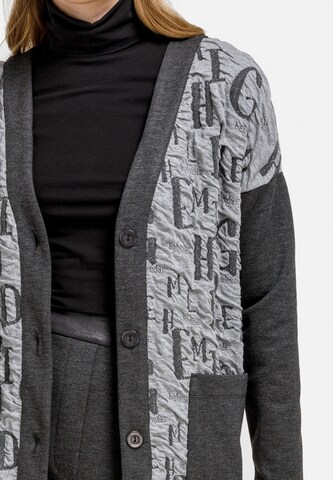 HELMIDGE Knit Cardigan in Grey