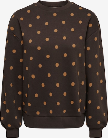 JDY Sweatshirt 'JDYTENA' i brun: forside