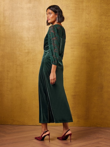 love & roses - Vestido en verde