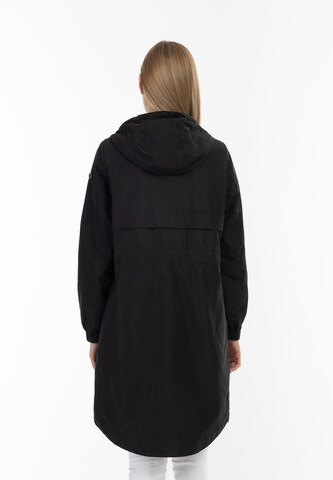 Parka mi-saison DreiMaster Maritim en noir