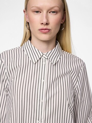PIECES Blousejurk 'PCPenny' in Wit