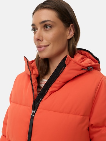 CAMEL ACTIVE Gefütterte Jacke mit reflektierenden Details in Orange